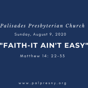 Faith It Ain’t Easy