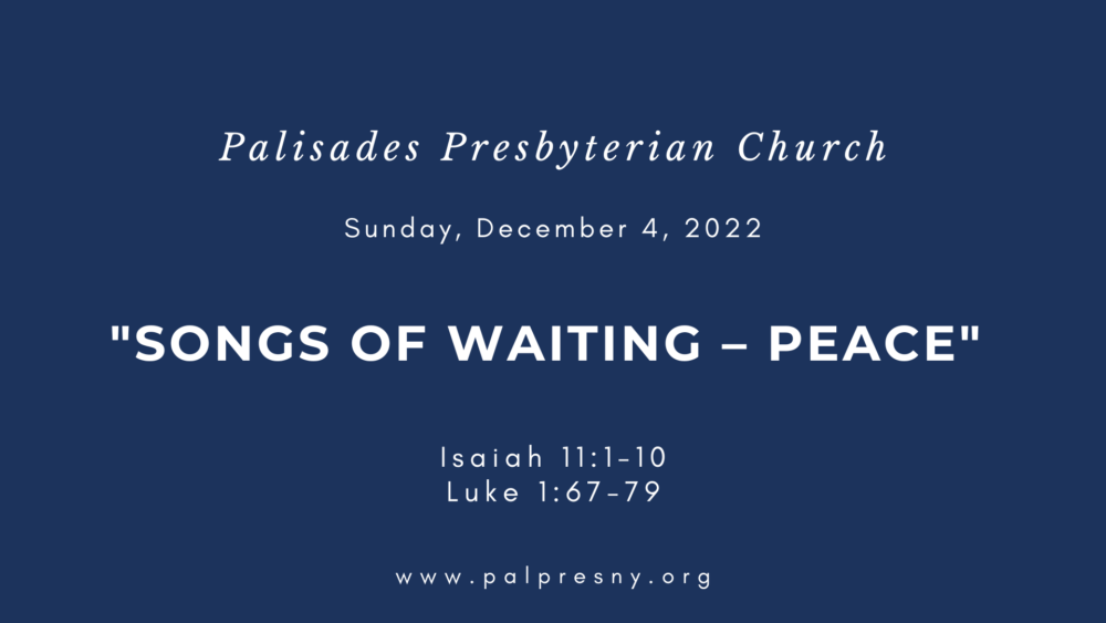 Songs of Waiting – Peace