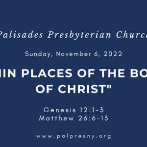 Thin Places of the Body of Christ
