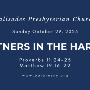 Partners in the Harvest