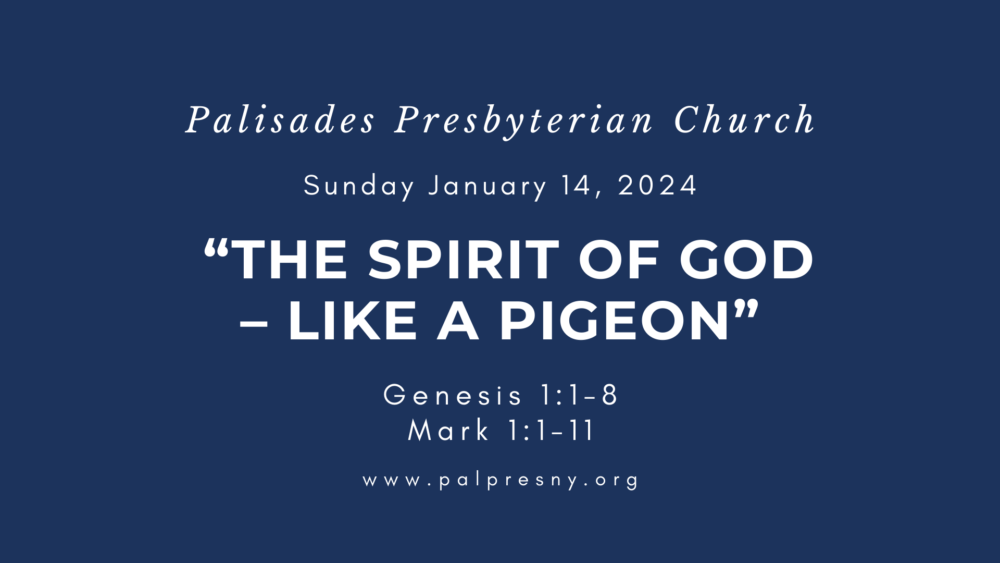 The Spirit of God – Like a Pigeon
