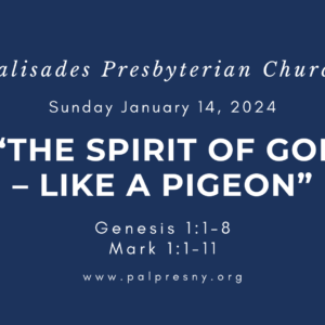 The Spirit of God – Like a Pigeon