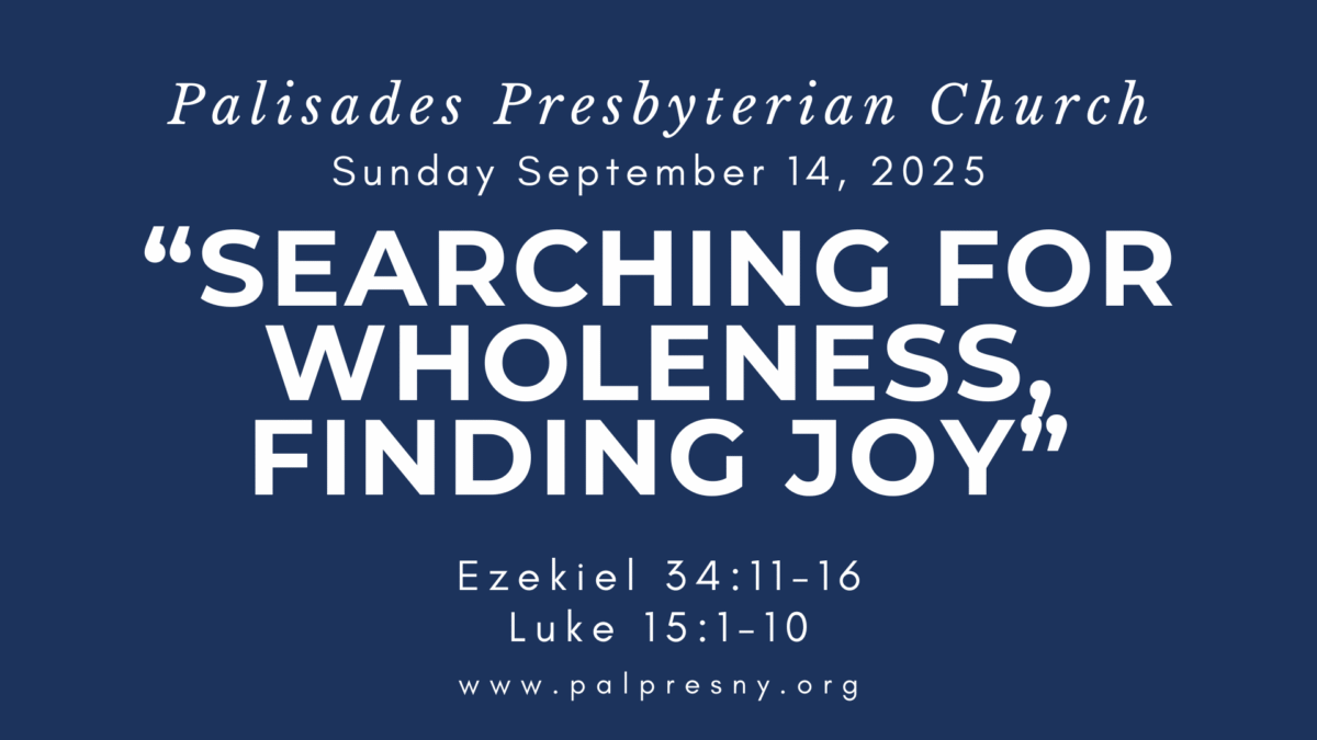 Searching for Wholeness, Finding Joy