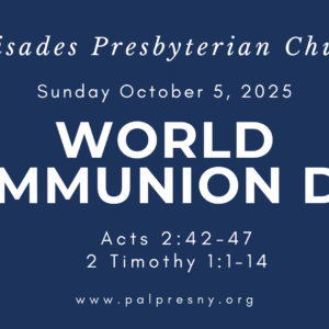   World Communion Day
