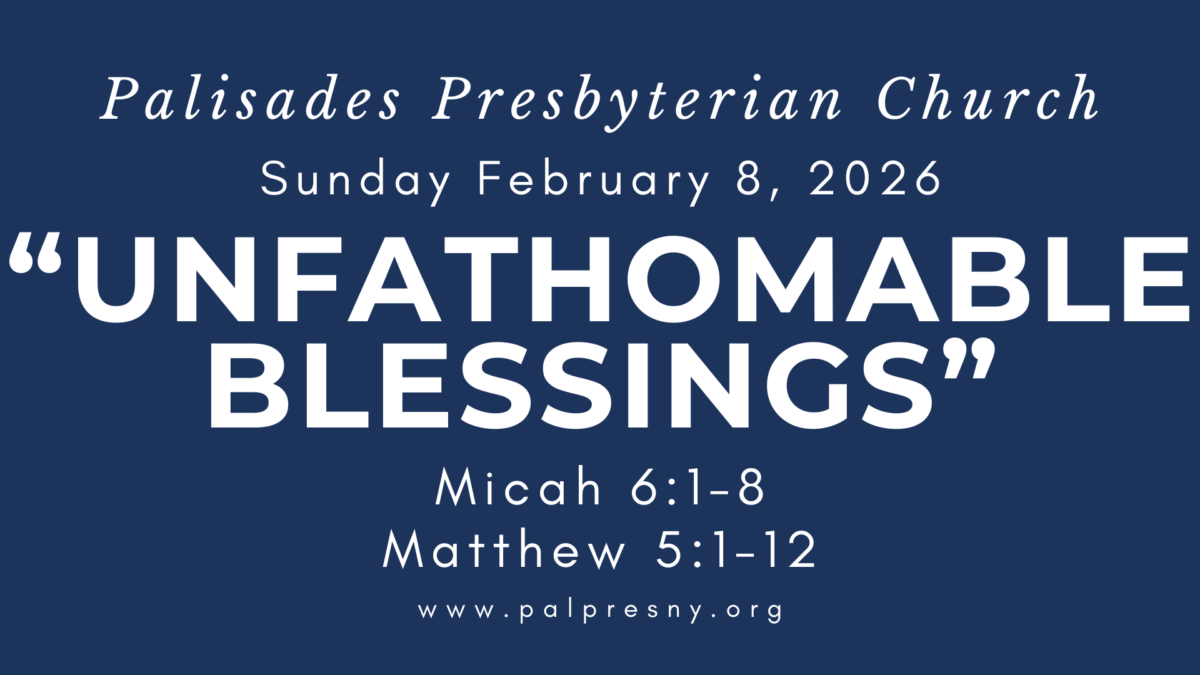 Unfathomable Blessings