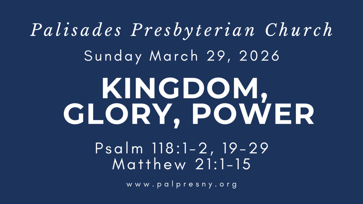 Kingdom, Glory, Power Kingdom, Glory, Power