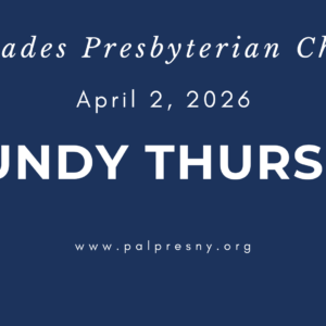 Maundy Thursday