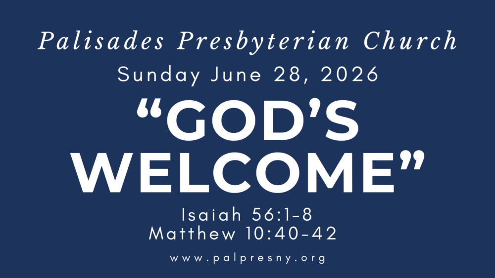 God’s Welcome