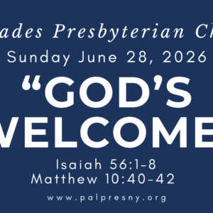 God’s Welcome
