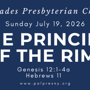 The Principle of the Rim