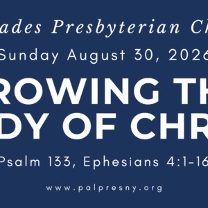 Growing the Body of Christ